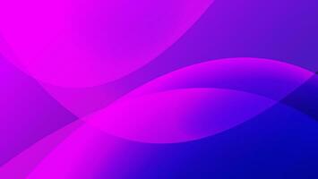 abstract gradient purple circular overlapping vector