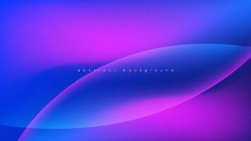 abstract background with gradient blue bubble vector