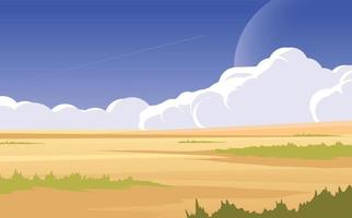 Country Side Landscape illustration vector