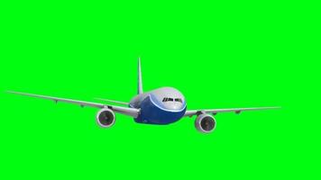 vliegtuig groen scherm video gratis download