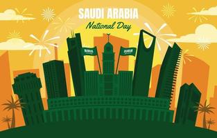 Saudi Arabia National Day vector