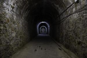 Old train tunnel photo