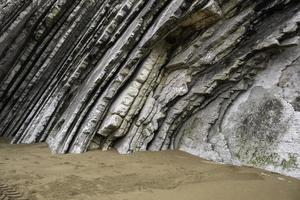 Zumaia beach in Spain photo