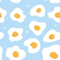 seamless pattern with an egg vector