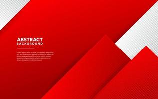 red white modern abstract background design vector