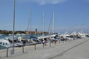 THEOLOGOS, RHODOS, GREECE - SEPTEMBER 14, 2021 Port of Rhodes photo