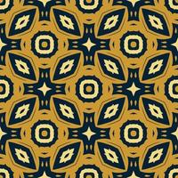 Three colors pattern ornament background. Ethnic seamless ready for print vector