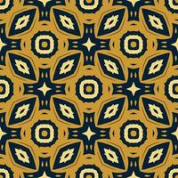 Three colors pattern ornament background. Ethnic seamless ready for print vector