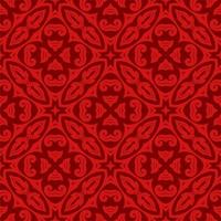 Batik seamless background. Songket pattern ornament with vintage style vector