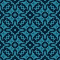 Batik seamless background. Songket pattern ornament with vintage style vector