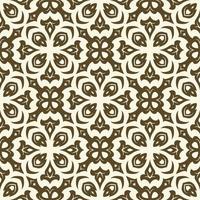 batik de fondo sin fisuras. adorno de patrón de songket con estilo vintage vector