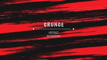 Abstract Red Diagonal Scratch Grunge Texture In Black Background vector