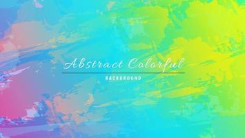 Modern Abstract Colorful Watercolor Texture Background Design vector