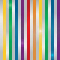 Fondo de color degradado transparente de rayas de patrón geométrico de arco iris 3d para niños vector