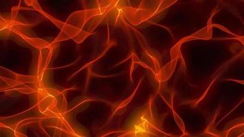 red light magma fractal flame effect loop animation video