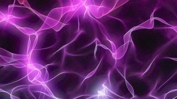 purple magma fractal flame effect loop animation video