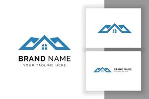 Real Estate Logo Design Template. Creative home icon logo.