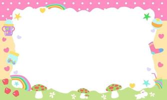 lovely cute and adorable background or Papper design vector