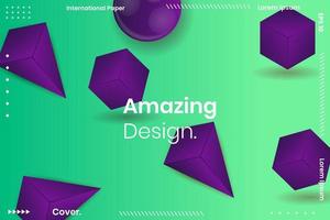 Abstract Geometric Vector Background. Geometric different color gradient styles on the background. vector abstract gradient illustrations, backgrounds for the cover of magazines, Banner, Poster.