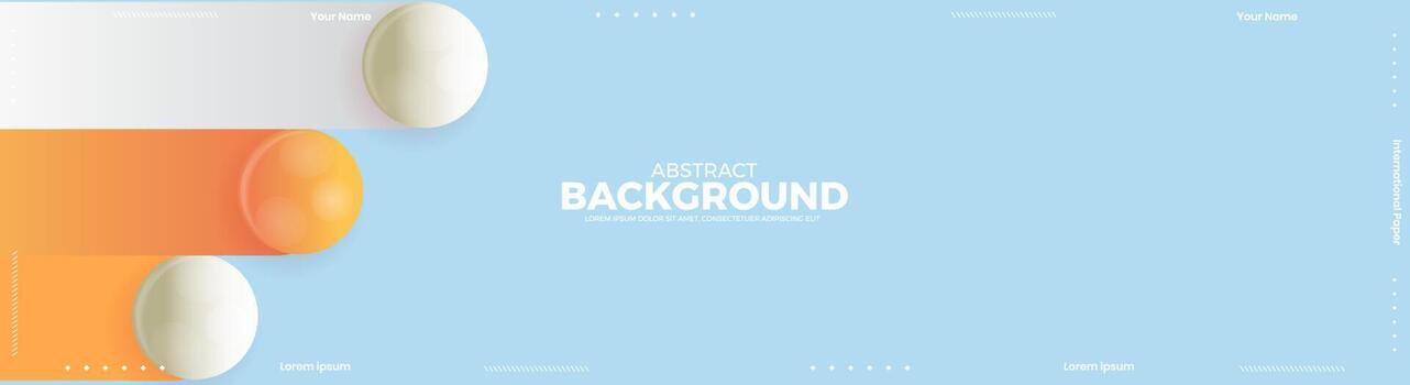Plantillas web de diseño de banner abstracto, banner web de encabezado horizontal. Fondo de encabezado de portada abstracta moderna para diseño de sitios web, banner publicitario de portada de redes sociales, folleto, tarjeta de invitación vector