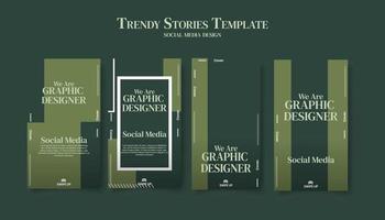 Trendy editable template for social networks stories, vector illustration. Design backgrounds for social media.