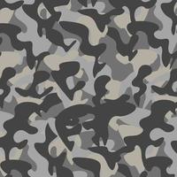 Texture military camouflage seamless pattern. Abstract army and hunting masking ornament. vector