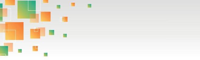 Fondo claro abstracto con muchos cuadrados multicolores - vector