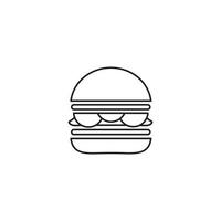 hamburger icon logo vector art