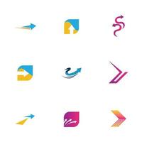 arrow logo vector