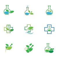 natural medicine logo vector
