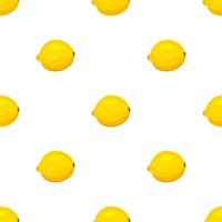 Seamless lemon fruit pattern illustration, yellow background Lemon and slices of lemon pattern. Summer background with yellow lemons. Pattern of lemon. Vector illustration. Vector illustration