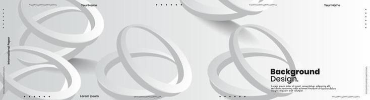 Conjunto de plantillas web de diseño de banner abstracto, banner web de encabezado horizontal. Fondo de encabezado de portada abstracta moderna para diseño de sitios web, banner de anuncios de portada de redes sociales, folleto, tarjeta de invitación vector