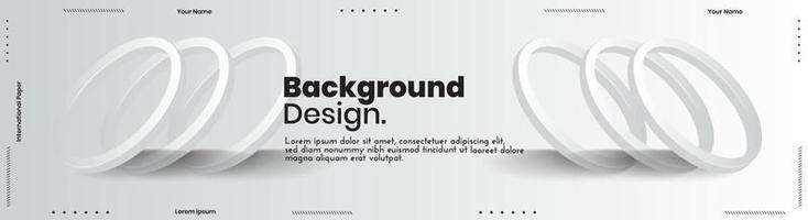 Conjunto de plantillas web de diseño de banner abstracto, banner web de encabezado horizontal. Fondo de encabezado de portada abstracta moderna para diseño de sitios web, banner de anuncios de portada de redes sociales, folleto, tarjeta de invitación vector