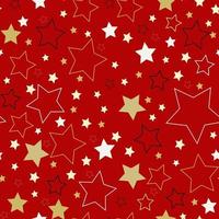 Star festive pattern vector illustration