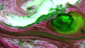 Abstract Water Paint Diffusion Art video