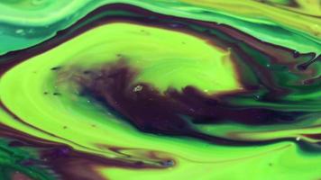 Abstract Water Paint Diffusion Art video