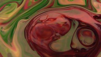 Abstract Water Paint Diffusion Art video