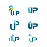 up arrow Vector icon design illustration