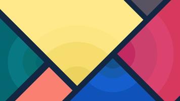 abstract colorful background and box shape vector