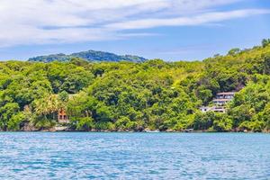 Big tropical island Ilha Grande Praia de Palmas beach Brazil. photo