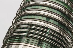 Windows and details, Petronas Twin Towers in Kuala Lumpur, Malaysia. photo