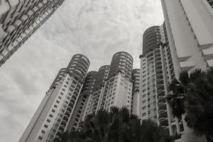 Amazing round building skyscraper in Kuala Lumpur, Malaysia photo