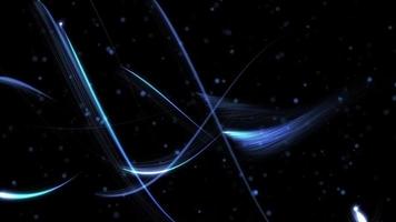 blue particle stroke lines Background Looped Animation video