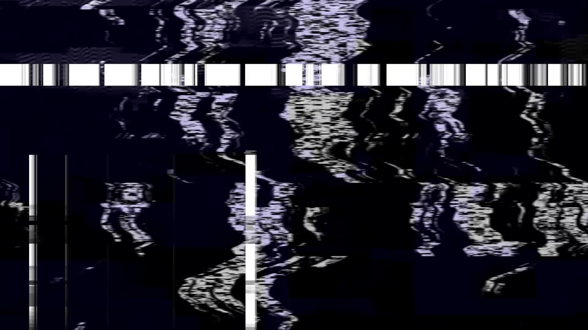 Digital Interference - Dark Glitch Effect Loop