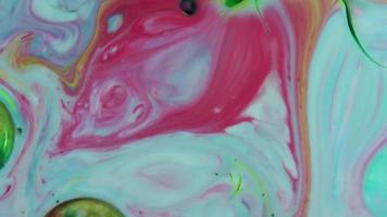 fondo de colores de pintura abstracta video