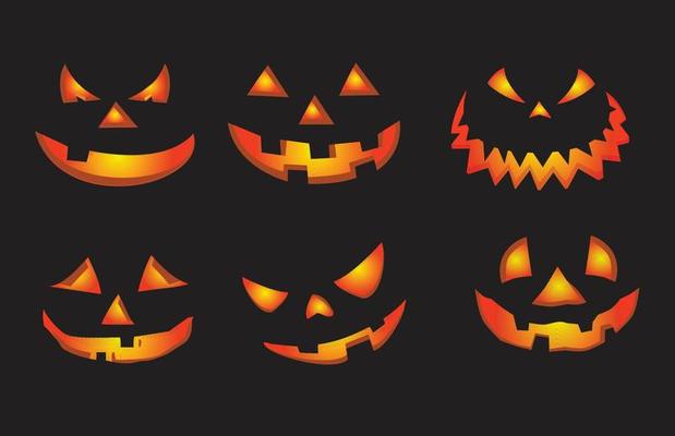 Halloween Pumpkin Faces DESIGN