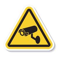 icono de video vigilancia cámara CCTV. vector