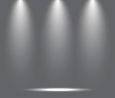 Empty studio room background. vector