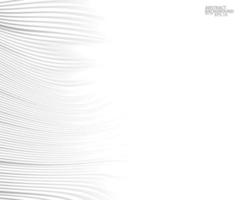 Abstract grey white waves and lines pattern for your ideas, template background texture. vector - illustrator