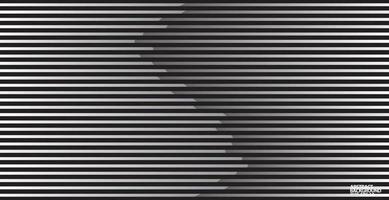 Striped texture, Abstract warped Diagonal Striped Background, wave lines texture. Brand new style for your business design, vector template for your ideas